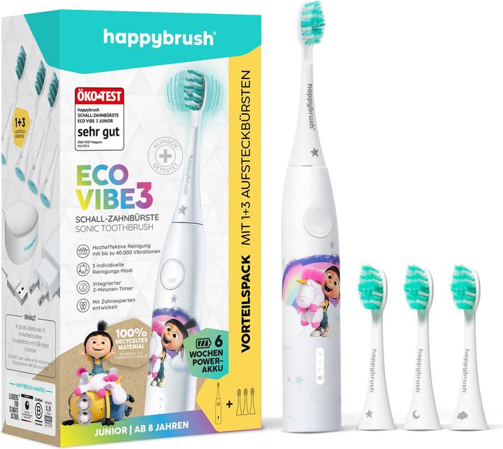 Produktbild happybrush Eco Vibe Kids (Schallzahnbürste)