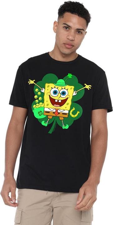 Produktbild Spongebob Squarepants Spongey TShirt St PatricksTag (3XL)