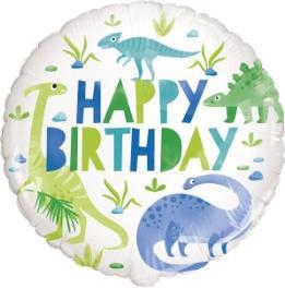 Produktbild Unique Folienballon Kleine Dinos (1 x)