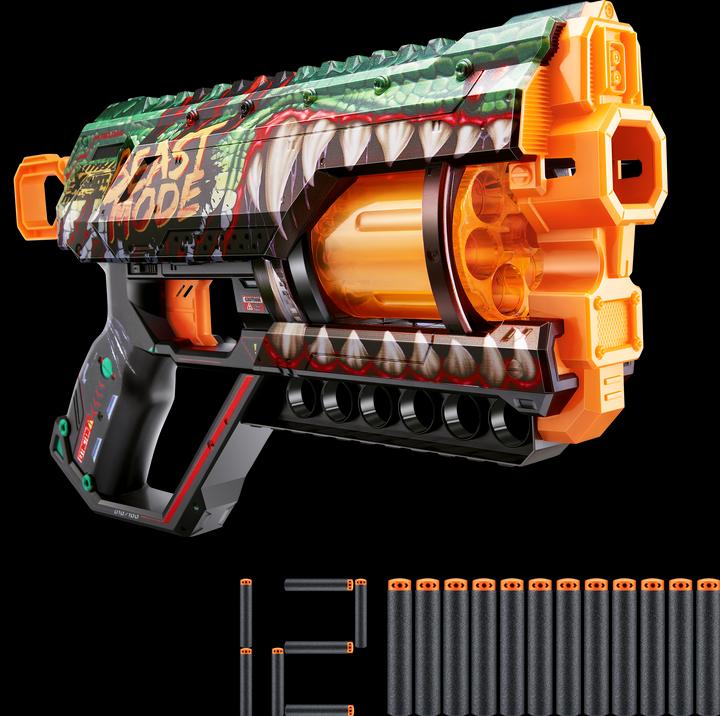 Zuru Skins Griefer Beast Out Launcher 12 fléchettes