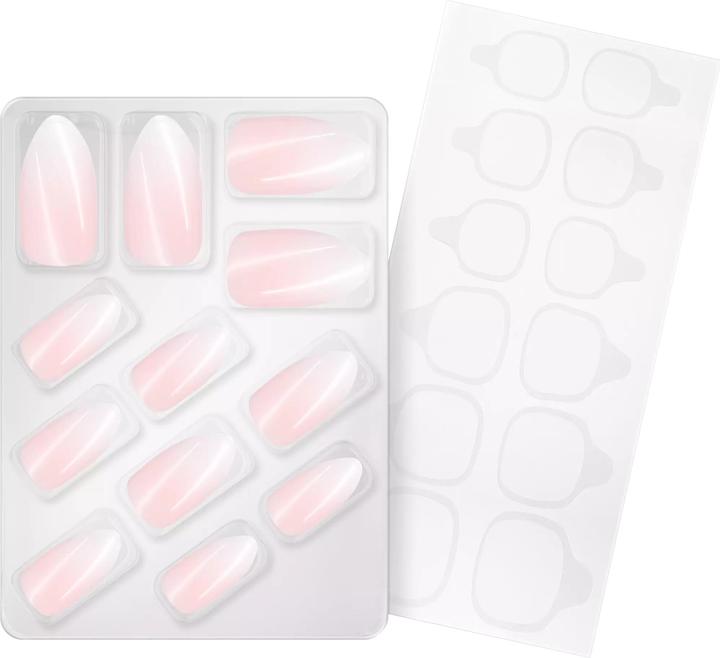 Produktbild essence French Manicure Click-on Nails 12 Stück (Kunstnägel, Nude)