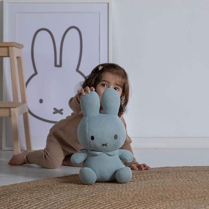 Actual product image NoName Miffy Green Knit Cuddle Toy 32cm (32 cm)