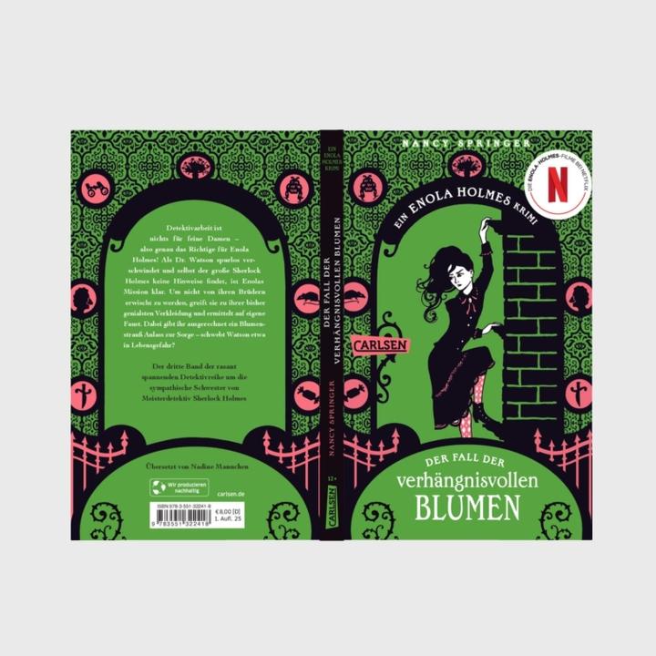 Produktbild Enola Holmes: Der Fall der verhängnisvollen Blumen (Nancy Springer, Deutsch)