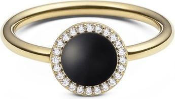 Produktbild Daniel Wellington Luxurious Ring With Black Agate And Crystals Audrey Dw0040139 (54)