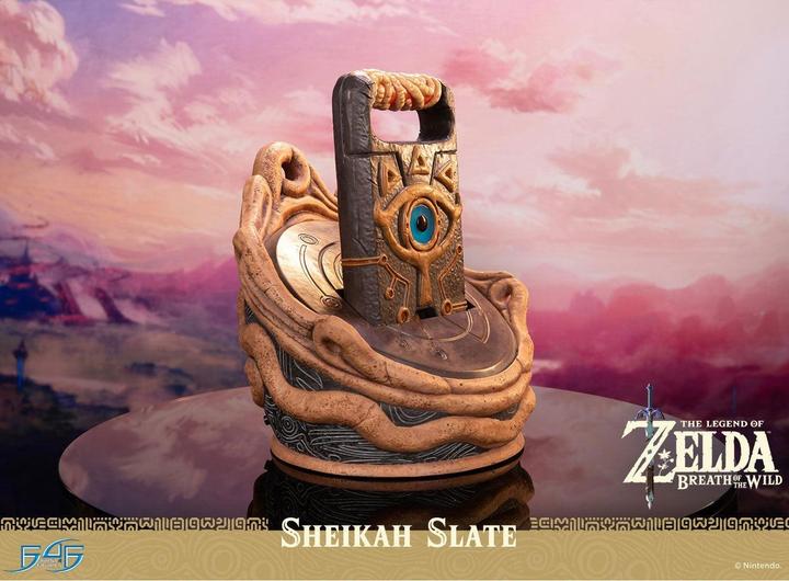 Actual product image First 4 Figures The Legend of Zelda: Breath of the Wild statuette 1/1 Sheikah Slate 24 cm