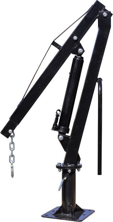 Produktbild Wiltec Pickup Kran Ladekran 1800mm 900kg 360° Drehkranz Werkstatt Bodenmontage