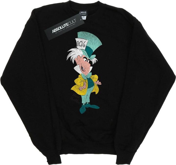 Immagine prodotto Disney Felpa da ragazzo Alice In Wonderland Classic Mad Hatter (128)