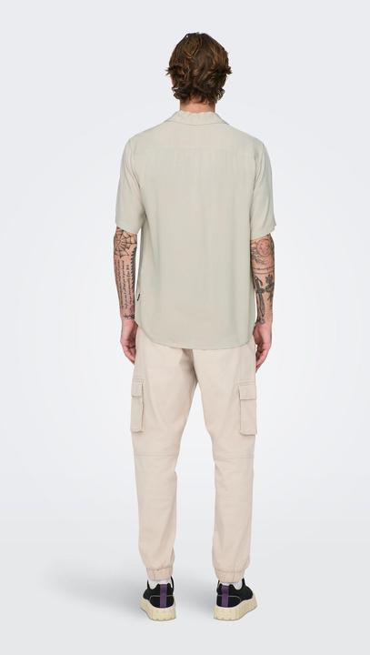 Actual product image Only & Sons Plain short sleeve shirt (L)