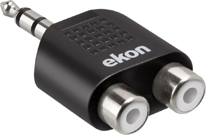 Immagine prodotto Ekon Splitter per jack audio maschio a due RCA femmina (Splitter audio)