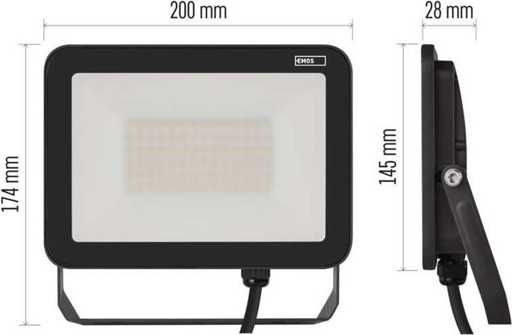 Produktbild Emos LED Flutlicht PROFI, 50W neutralweiss