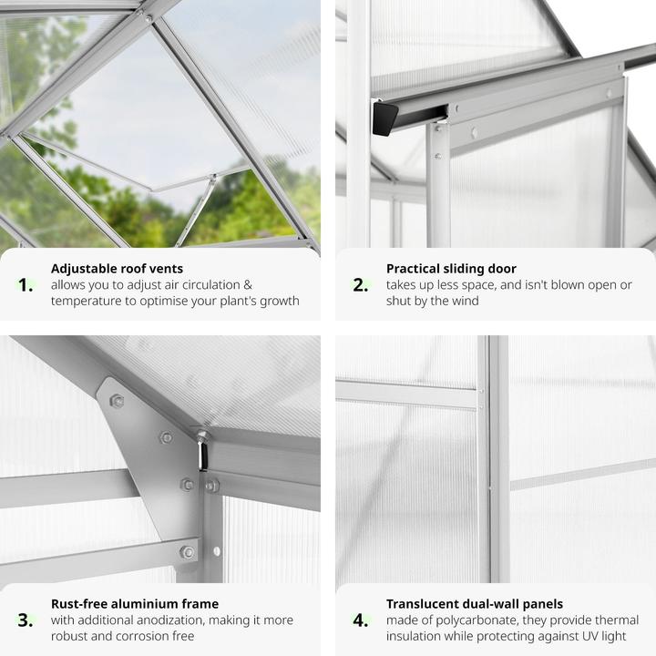 Image du produit tectake Serre de Jardin