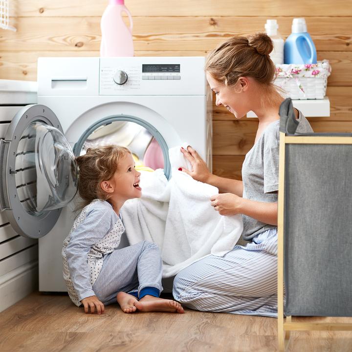 Actual product image Relaxdays Laundry basket (70 l)