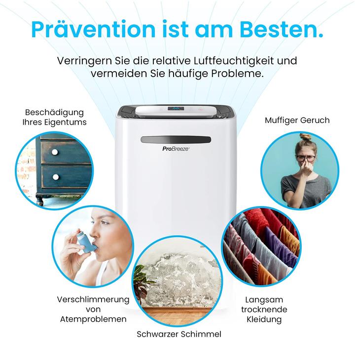 Produktbild Breeze Raumentfeuchter (30 m², 20 l/24h)