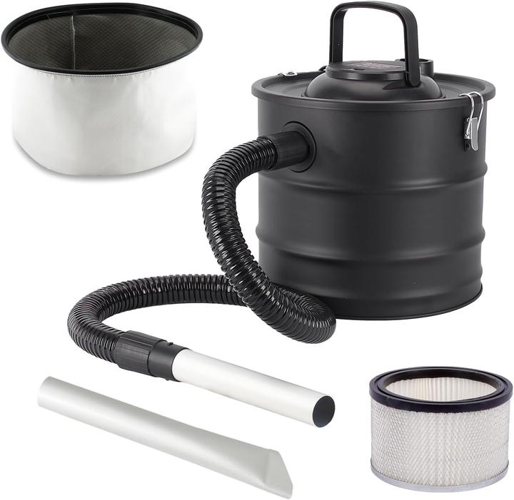 Actual product image Siwitec Aschesauger für Kamin mit HEPA-Filter (Ash vacuum cleaner)