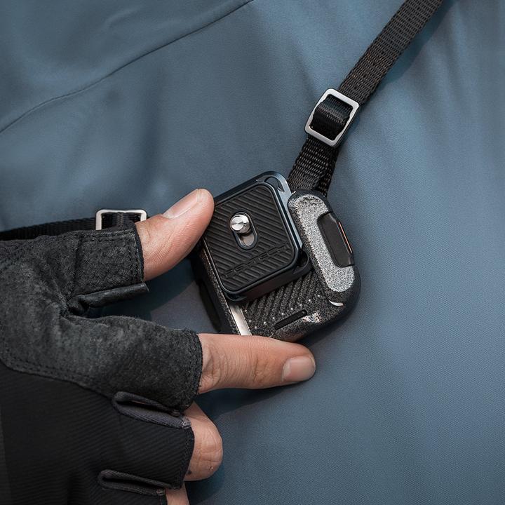 Actual product image Pgytech Shoulder Strap Quick Release Clamp and Plate