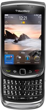 BlackBerry Torch 9800 - QWERTZ - Schwarz (Black, Schwarz, 3.20", Single SIM, 5 Mpx, 3G)