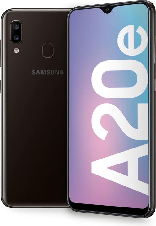 Produktbild Samsung Galaxy A20e (32 GB, Black, 5.80", Dual SIM + SD, 13 Mpx, 4G)