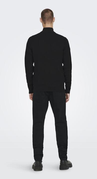 Produktbild Only & Sons Onsphil Reg 12 Struc Half Zip Knit Noos (XS)