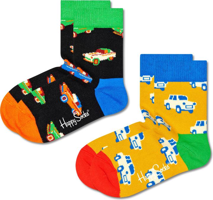 Actual product image Happy Socks Kids Car (pack of 2, 33 - 35)