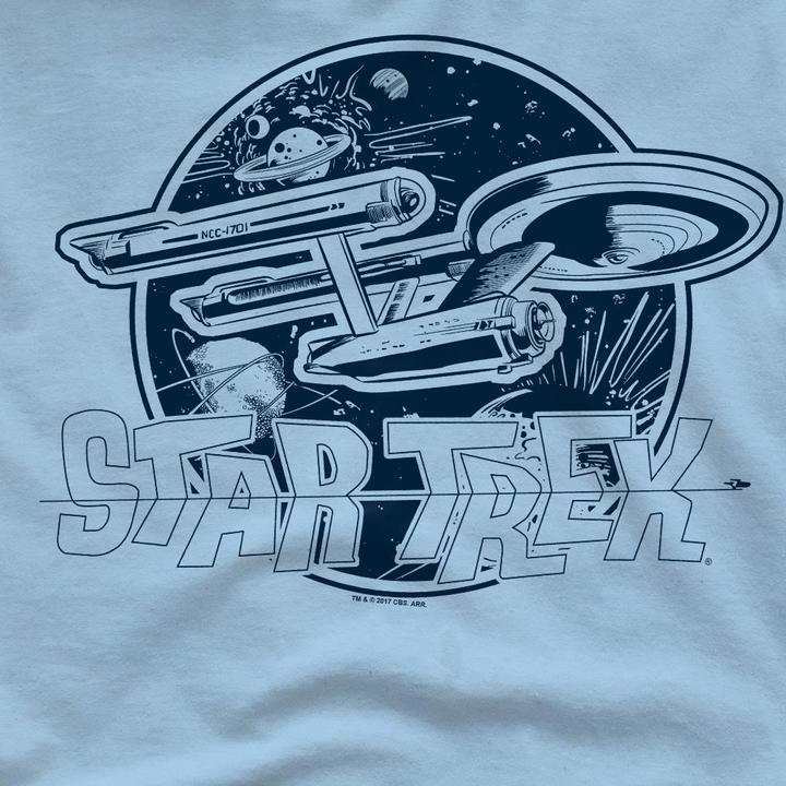 Immagine prodotto Enterprise Maglietta Retrò Uomo (XL)