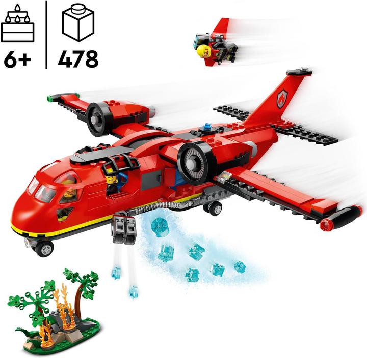 Immagine prodotto LEGO 60413 Velivoli antincendio (60413, LEGO City)