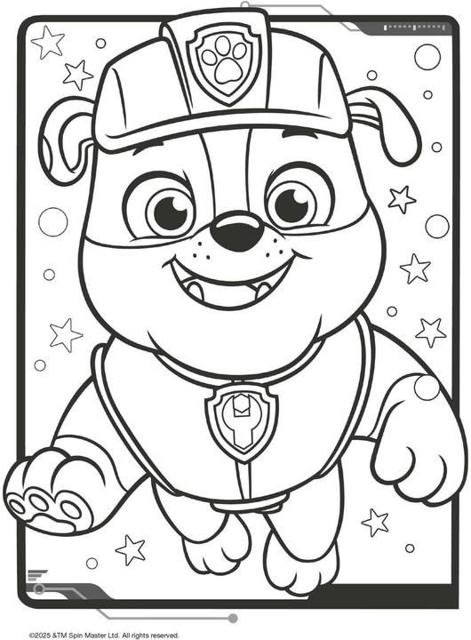 Actual product image PAW Patrol activity book: My colouring pad