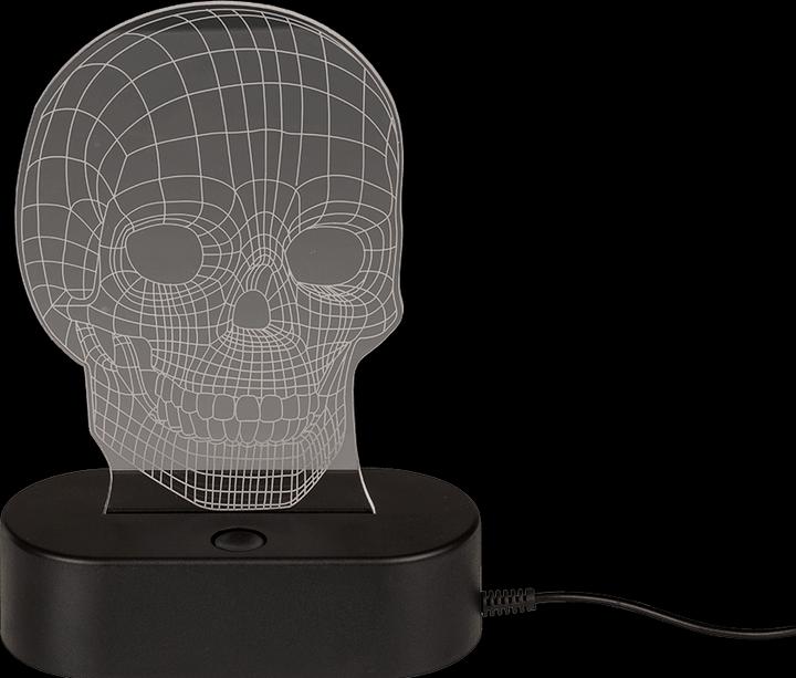 Image du produit Out of the blue Lampe de table LED 3D Tête de mort