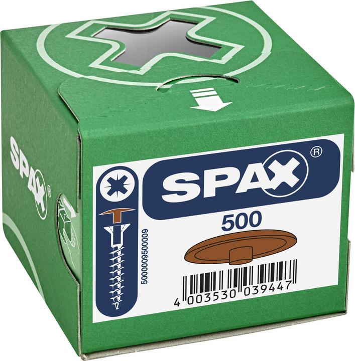 Immagine prodotto Spax Tappo R 89013 foro testa in plastica fulva