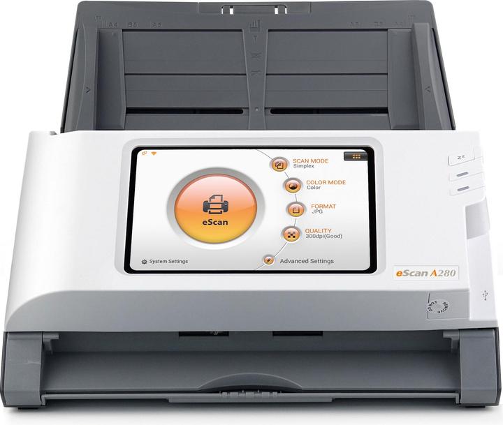 Actual product image Plustek eScan A 280 Essential (LAN, USB, WLAN)