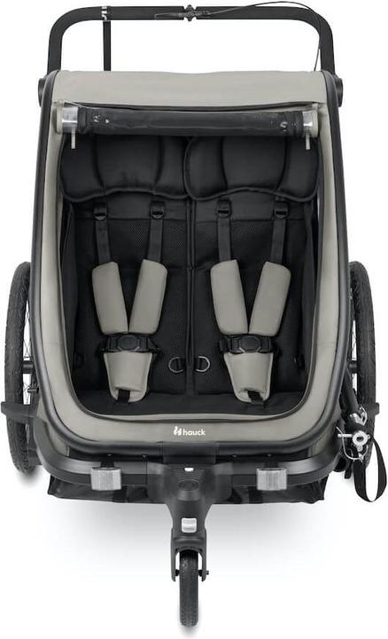 Produktbild Hauck 3in1 Fahrradanhänger Bike N Walk Duo für