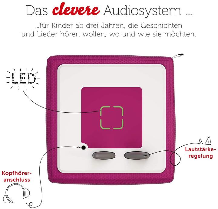 Image du produit Tonies Toniebox starter set berry (ton créatif) (Allemand)