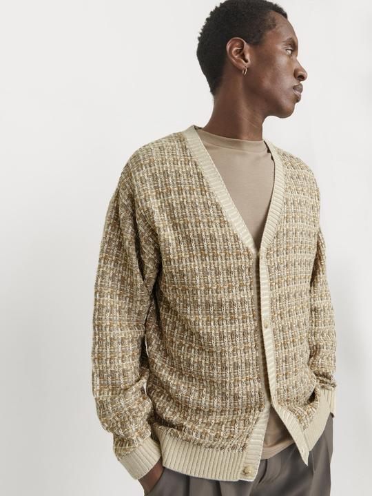 Produktbild Jack & Jones All Over Print Strickjacke Strickjacke (S)