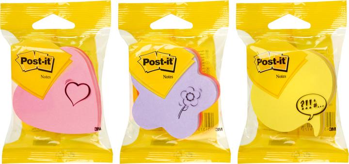 Image du produit Post-it Coeur (7 x 7 x 12,5 cm)