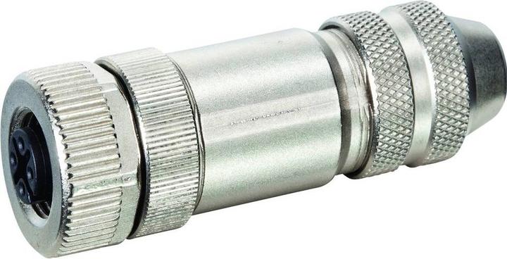 Image du produit Murr Elektronik Connecteur femelle M12 blindé auto-blindé Vis 5 pôles max. 0.75mmm² 6-8mm