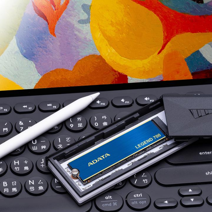 Image du produit Adata SSD Legend 700 M.2 512GB PCIe Gen3x4 2280 (512 Go, M.2 2280)