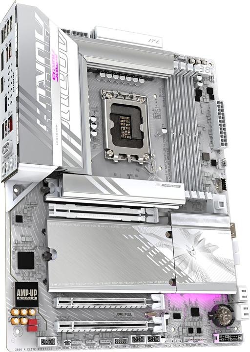 Actual product image Gigabyte Z890 AORUS Elite WIFI7 ICE (LGA 1851, Intel Z890, ATX)