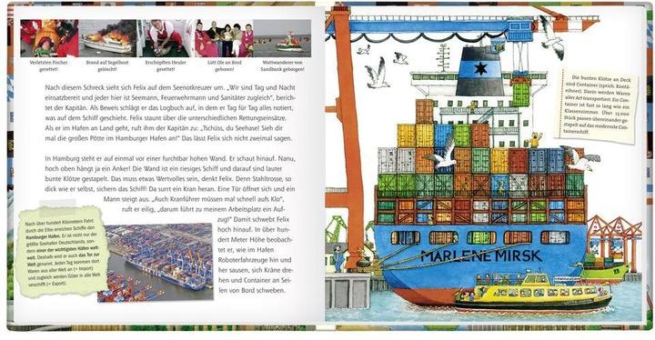 Actual product image Mit Felix auf grosser Deutschlandreise (German, Annette Langen, Constanza Droop, 2010)