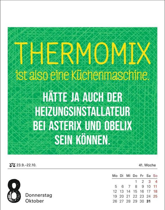 Actual product image Harenberg Lange Rede kurzer Gin Tagesabreisskalender 2026 - Der Sprüche-Kalender (11 x 14 cm, German)