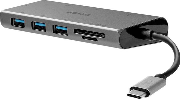 Image du produit Lindy Convertisseur multi-ports USB 3.1 de type C (USB-C, 4 Ports)