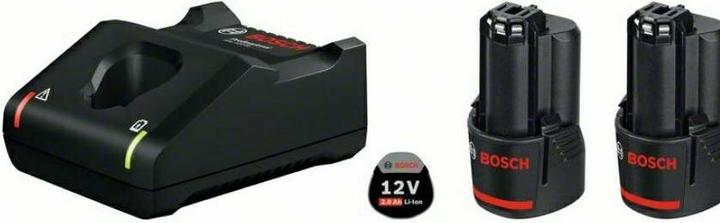 Productafbeelding Bosch Professional Basic Startset 2x2.0Ah + GAL 12V-40 (12 V)