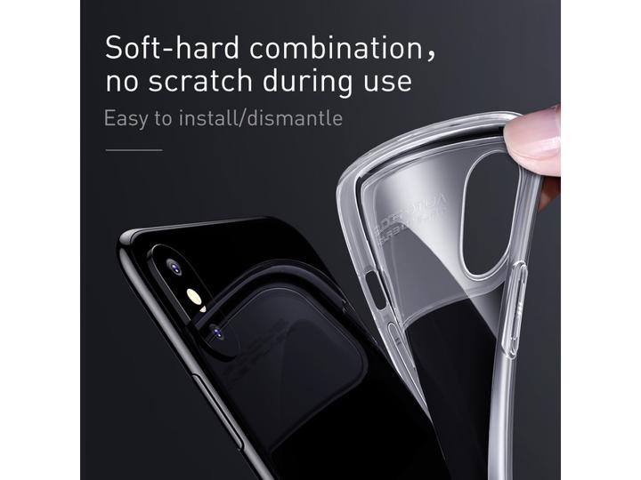 Produktbild Baseus Lotus Series iPhone Xs Hülle Soft TPU (Apple iPhone XS)