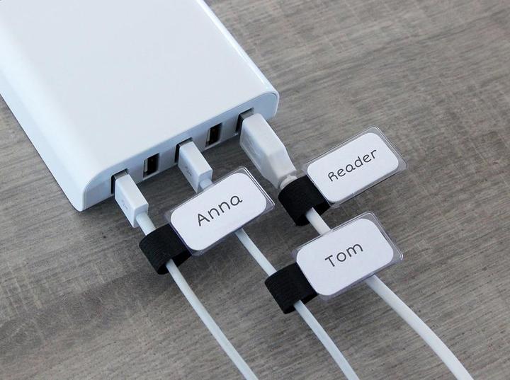 Actual product image Label-the-cable LTC Minir, pack of 10 (Velcro cable ties, 90 mm, 10 pcs.)