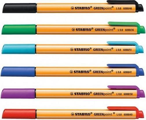 Produktbild STABILO GREENpoint umweltfreundlicher Filzschreiber (Purple, 1 x)