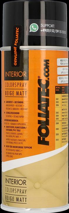 Actual product image Foliatec Interior colour