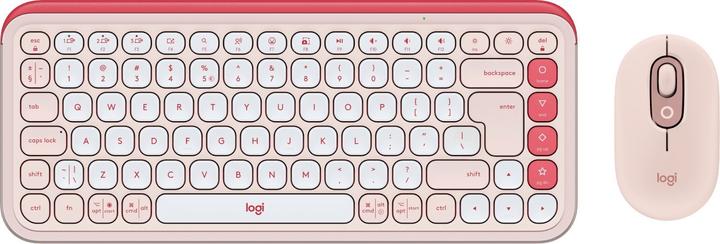 Actual product image Logitech Pop Icon Combo Mouse And Kb (Eng. Int., Wireless)
