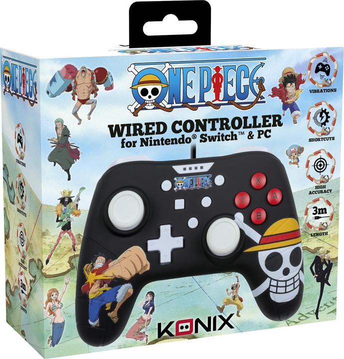 Image du produit NoName ONE PIECE - Manette Filaire - Nintendo Switch / PC (PC, Switch)