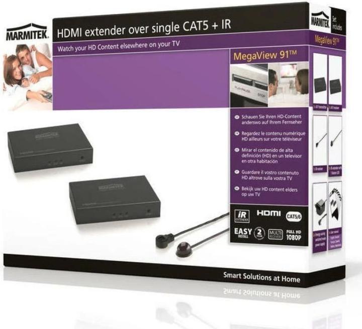 Actual product image Marmitek MegaView 91, HDMI via CAT (Extender)