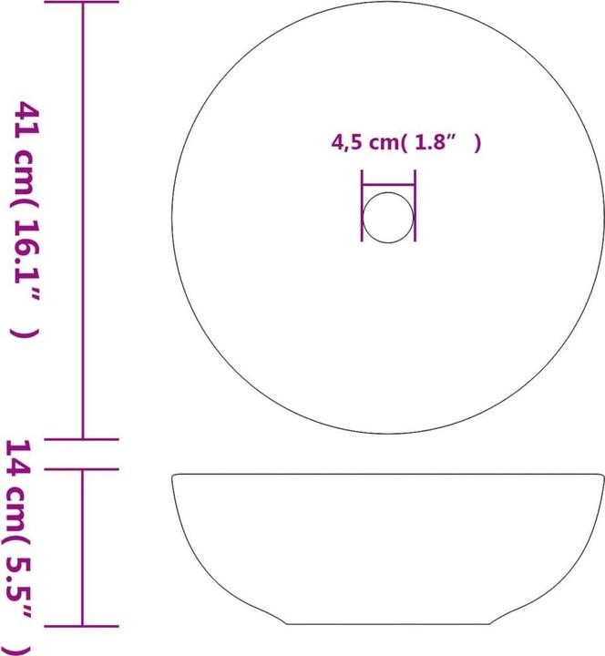 Image du produit VidaXL Guendolen (410 mm)