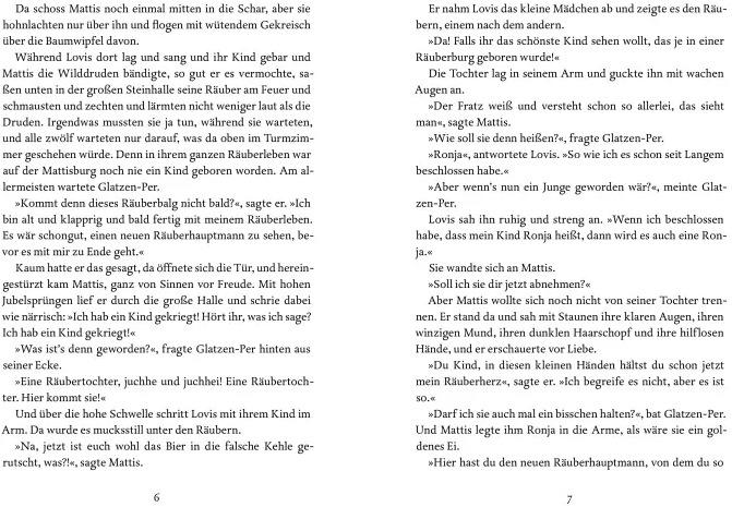 Produktbild Ronja, Räubertochter (Deutsch, Astrid Lindgren, 1982)