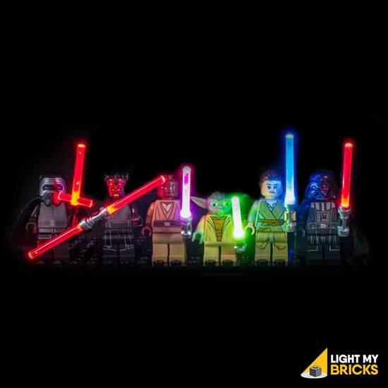 Actual product image Light my bricks LED Lighting for LEGO Star Wars Lightsaber - Kylo Ren